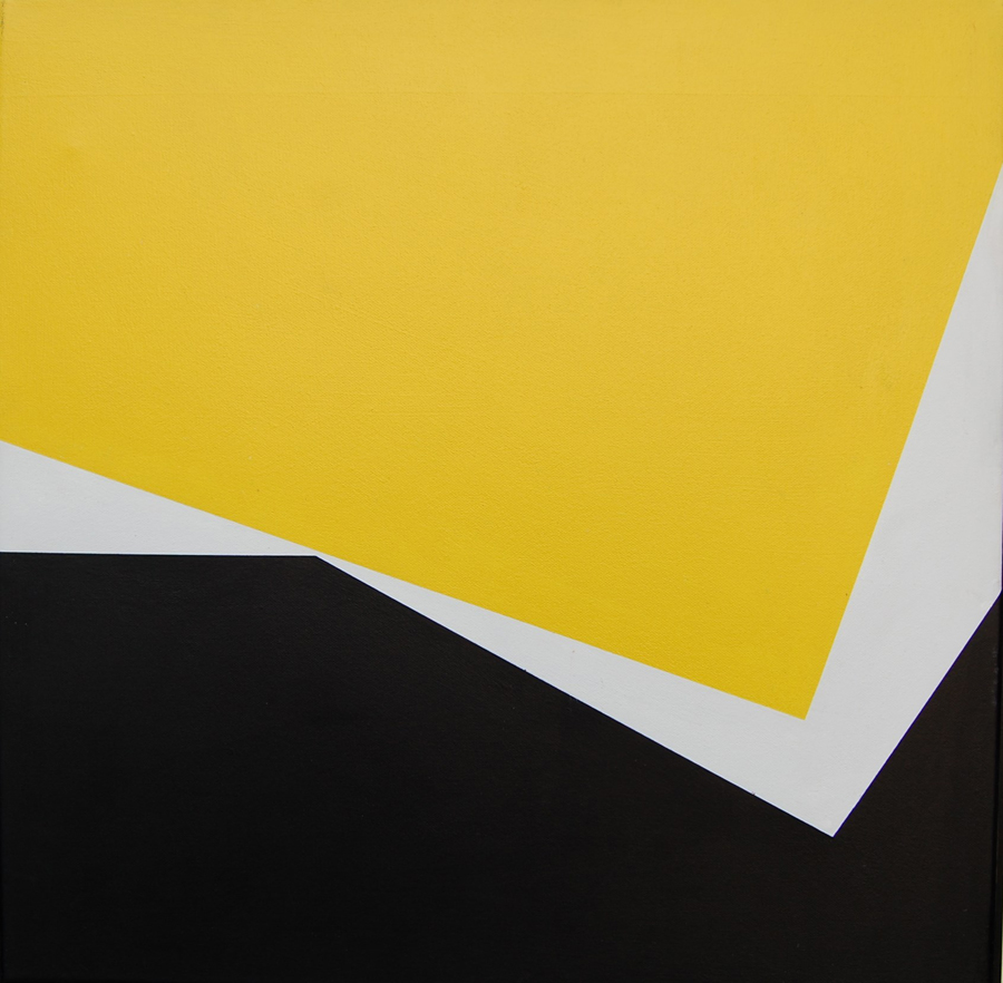 Helmut Senf, Signum, 2009, (Werkverzeichnis M 272), Acryl auf Leinwand, 60 x 60 cm